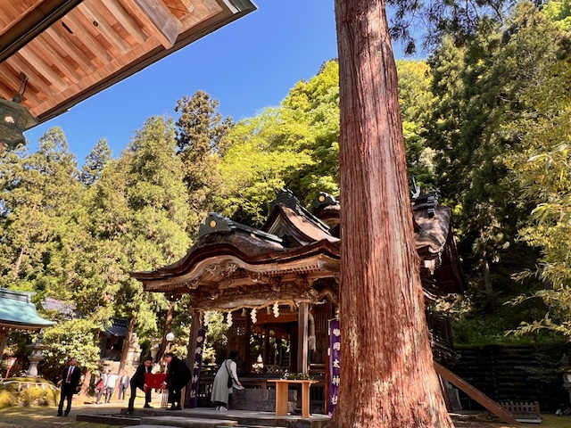 岡太神社・大瀧神社の外観